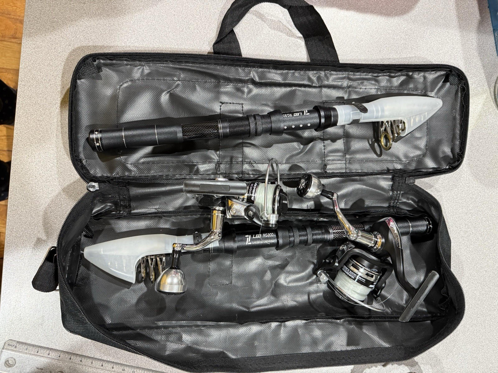Lixada Double Set For $75 2 Lightweight Rods And 2 Reels, 10 Feet Each W/case