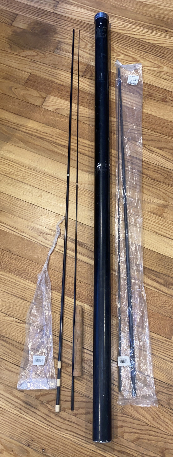 Classic Trout Fly Rods with Hard Tube Case #F866-B-2pc 8’8” + IM7S-702 7’2” *NEW