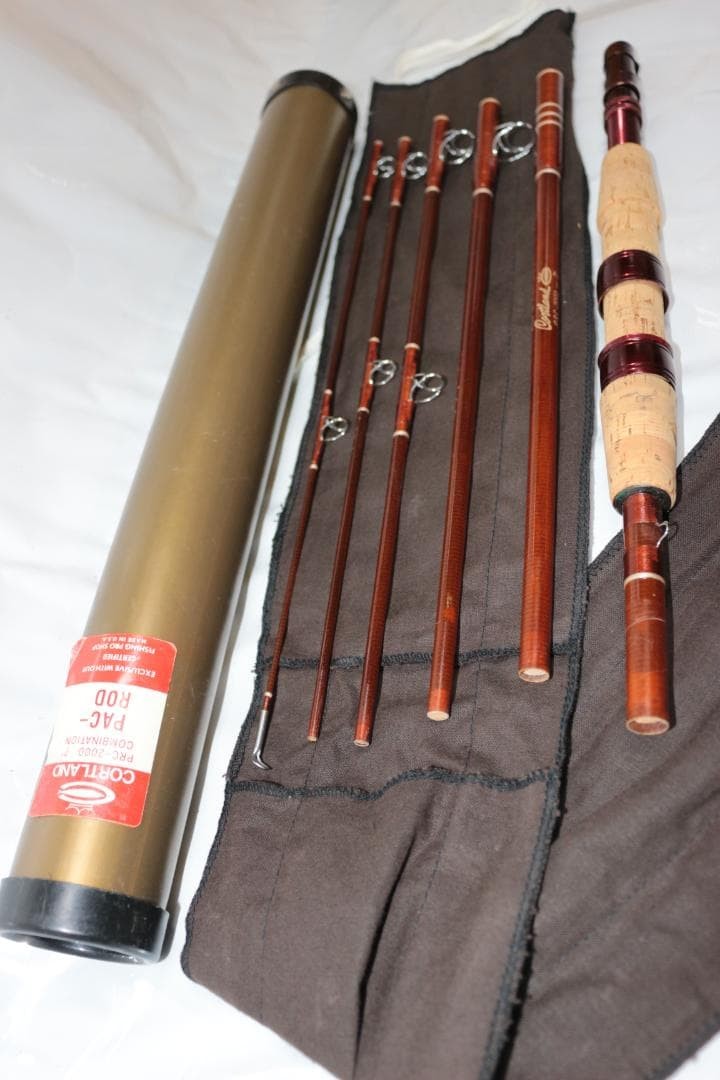 Cortland PRC-2000 7ft Pack Baitcast Rod with Bag & Case JDM