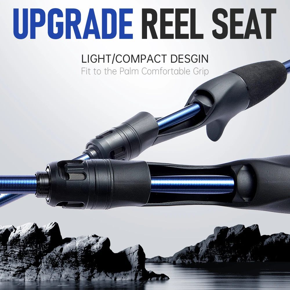 SCOUT47 Squid Cuttlefish Rod Sea Fishing Boat Rod for Webfooted 2 Section 9:1 Ac