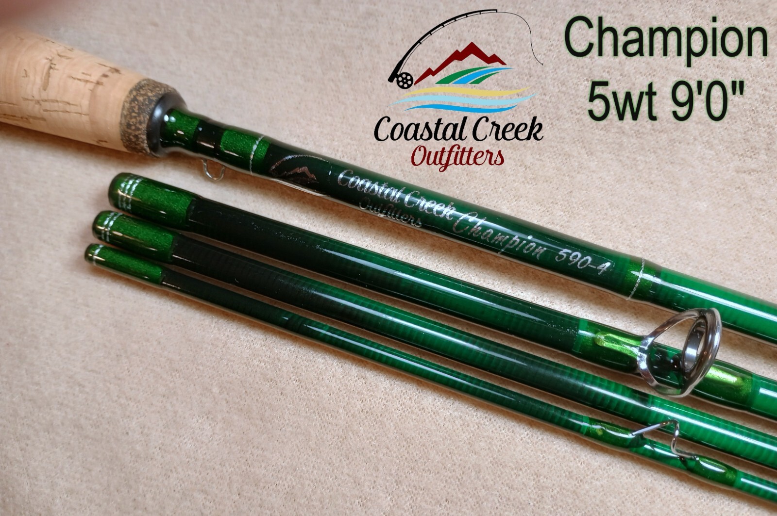 Coastal Creek Outfitters Champion Custom Built Fly Rod 5wt built for you