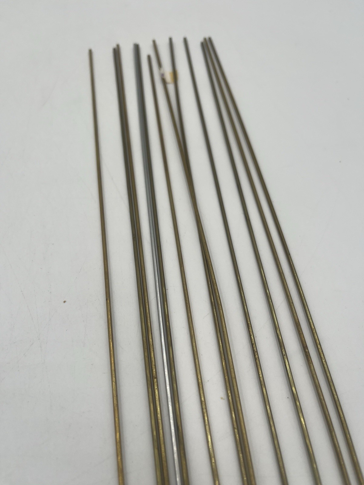 K&S Engineering Solid brass Rod Lot Stock No. 125 1/16 Round Brass Tube