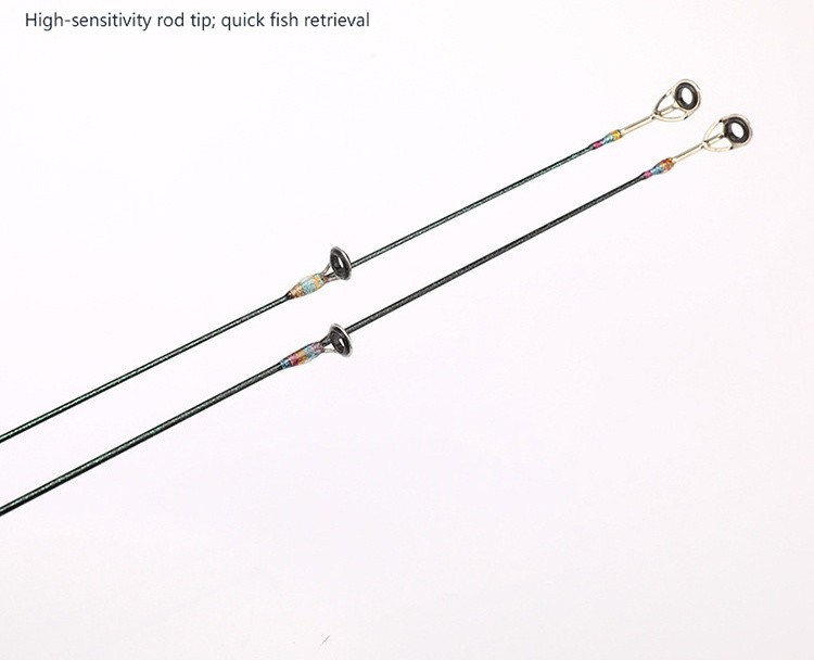 Fishing Rods Casting Spinning Rod Lure Rod Ultra light 2 Sections Pole Portable