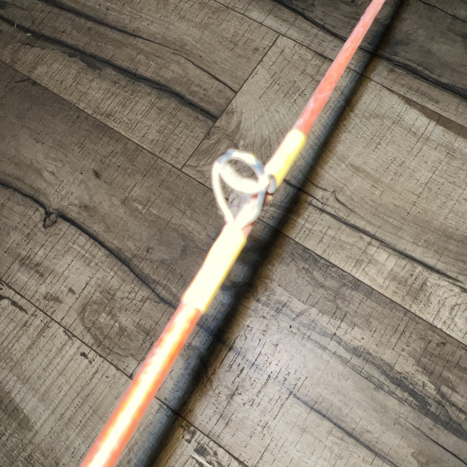 Vintage Eagle Claw Wright & McGill Powerlight MPLS 8ft 2pc spinning Rod Cork