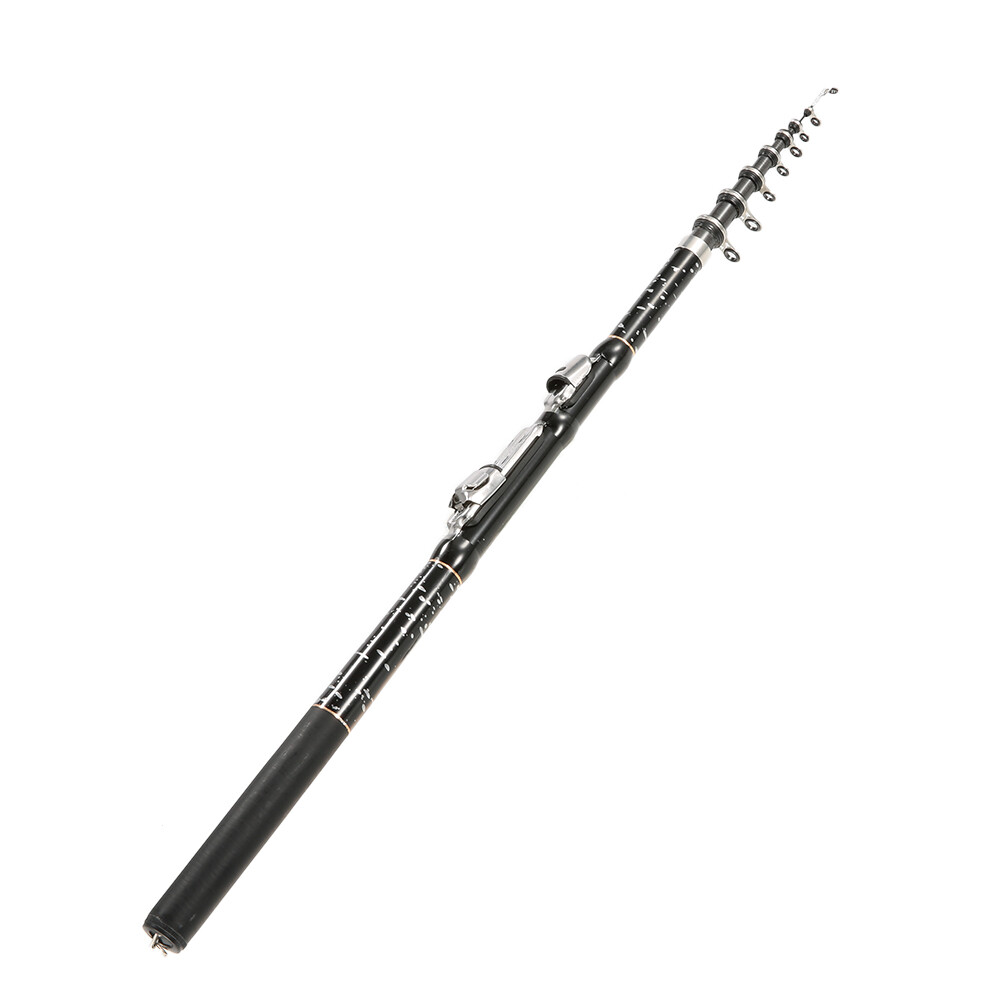 High-tensile 2.4m Carp Fishing Rod Carbon Retractable Rod Tackle O1V2
