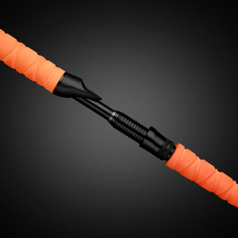 TOUGHEST FRICKE’N 6’7 VERSATILE CASTING RODS EVA FOAM BLACK/ORANGE