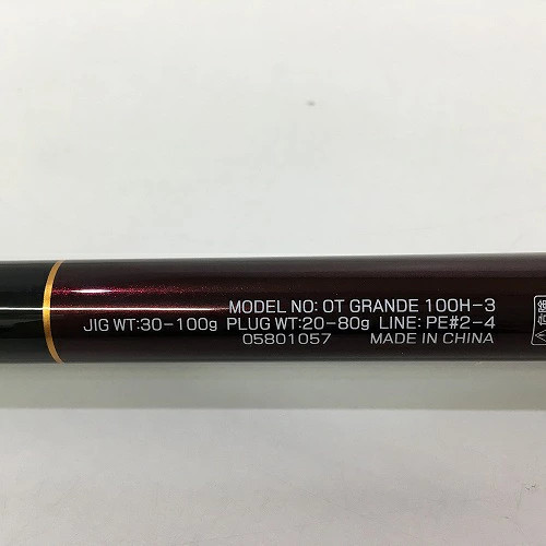 DAIWA OVERTHERE GRANDE 100H-3 Light Jigging Rod #PB14478