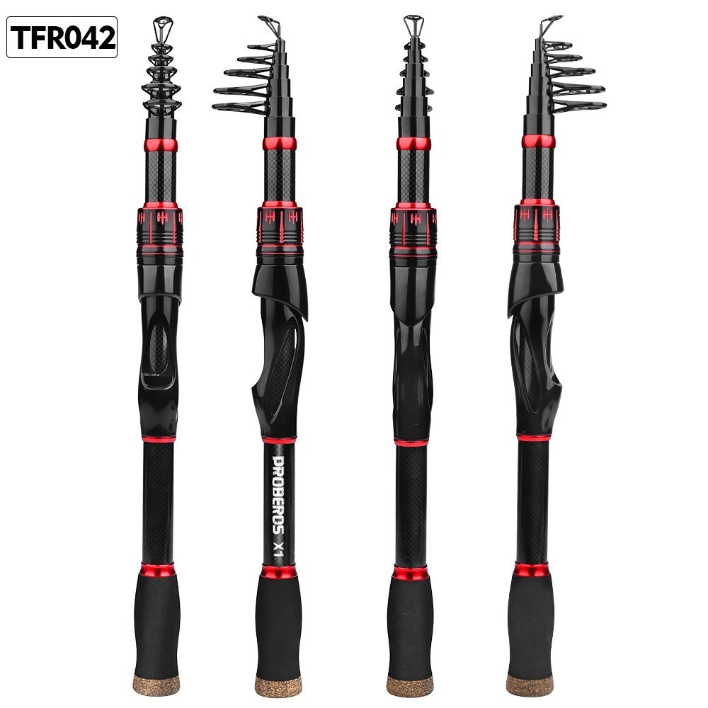 Long-distance Casting Fishing Rod Reel & Rod Combo Fiberglass Sea Fishing Rod