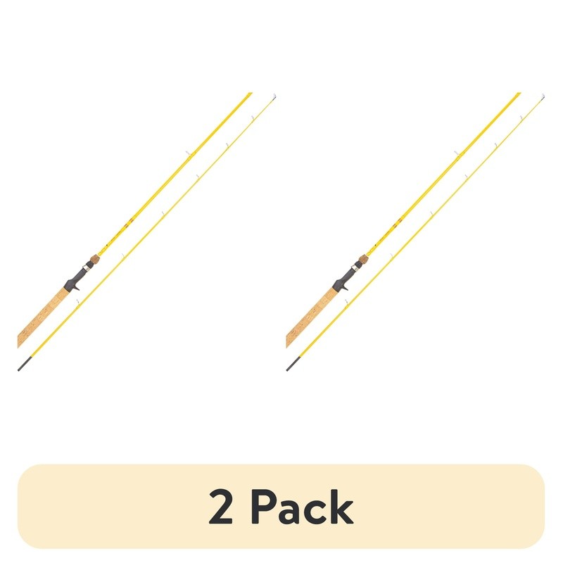 Snelled Baitholder Hook Size 4/0 Gold 5 Pack Fishing Rod 7’6 Light Action New