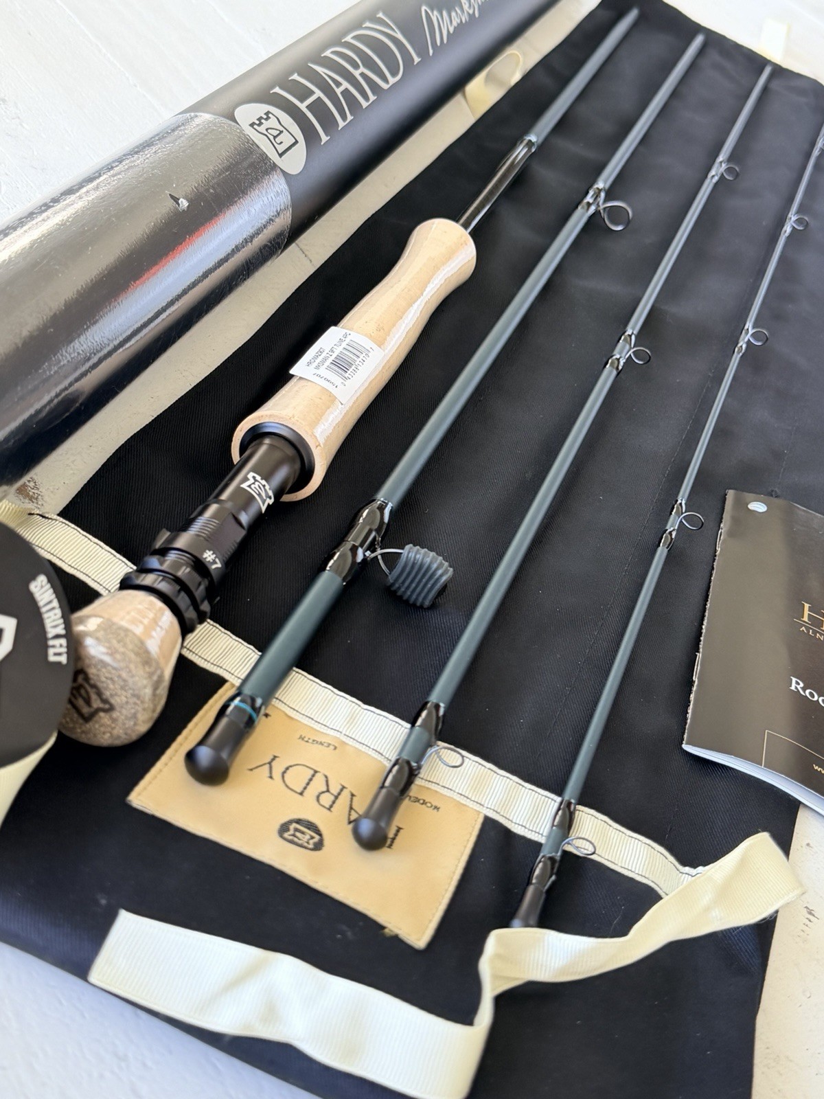**BEAUTIFUL** 🔥NEW HARDY MARKSMAN Z 7wt. 9’Ft Fly Rod!! 🔥~LEGENDARY~🔥