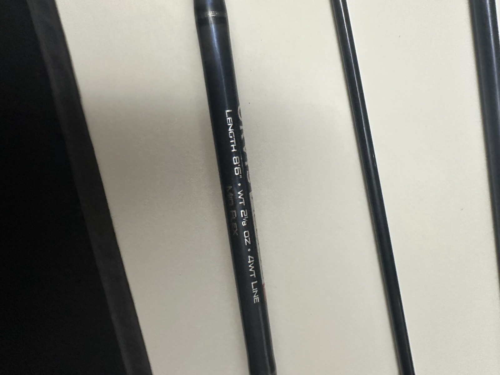 Orvis Helios 2 Trout Unlimited 8’6” 4wt Fly Rod –New Orvis Tip, Excellent Condit
