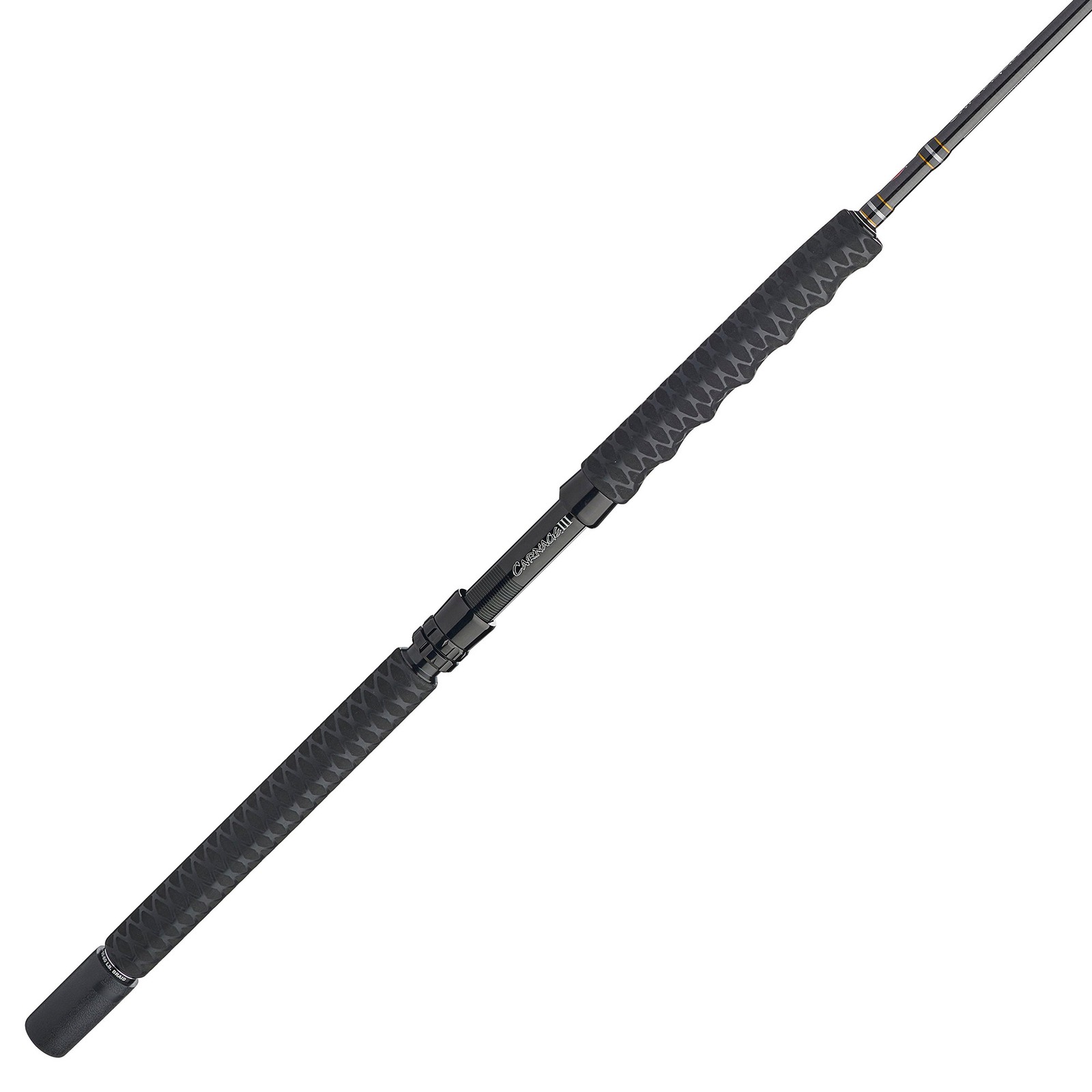 PENN Carnage III Conventional Boat Rod, 6’6″ Fishing Pole, Medium Power