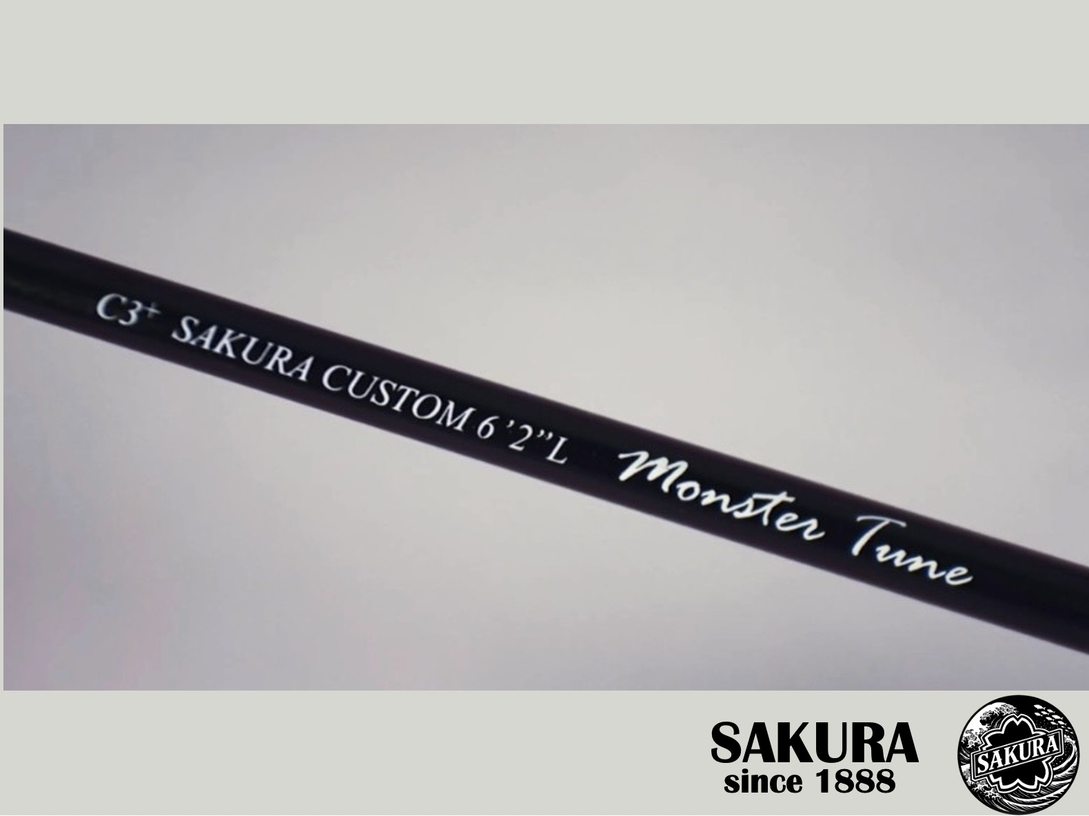 Japanese Spinning Rod Casting Light Trout 6’3” PE 0.3-1.0 3pc Carbon JDM SAKURA