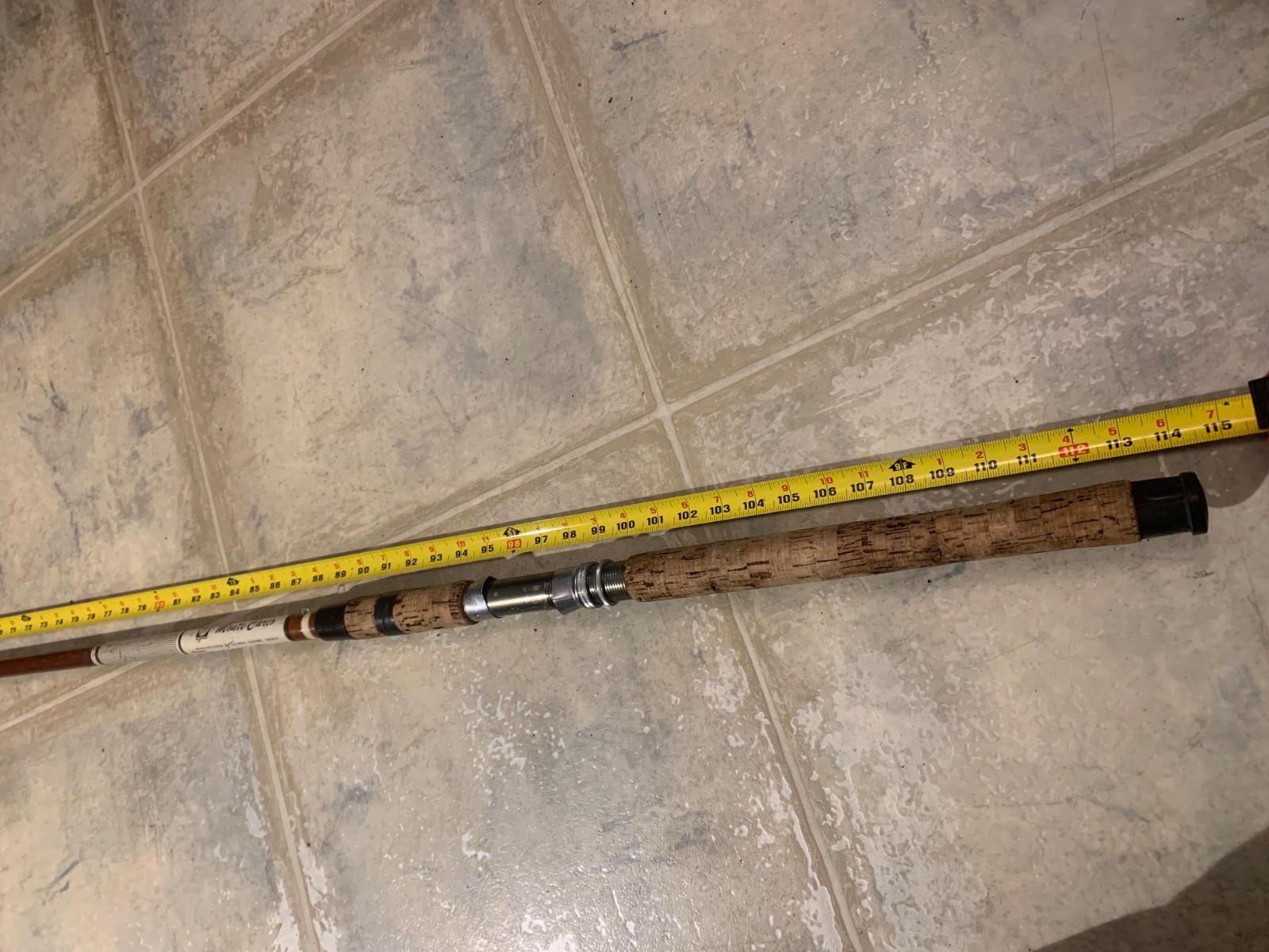 Saltwater Spinning Rod 9.5′ 2-Piece Olympic 5010 – Heavy Duty for Large Fish, Su