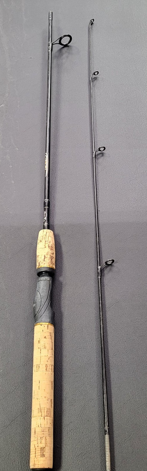 Bass Pro Shops Mega Cast Ultra Light Spinning Rod, MGC5010UL, 2 Piece, 5 Guides.