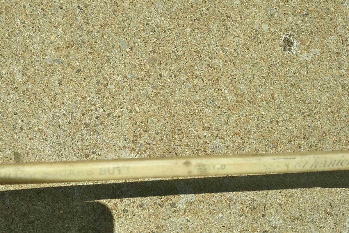 Vintage Shake Speare No 1970 Real And Thaniom Square Butt Rod