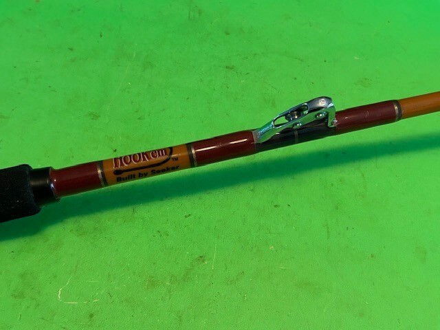 SEEKER HOOKEM 6 FOOT 40 TO 100 POUND RATED TROLLING FISHING ROD