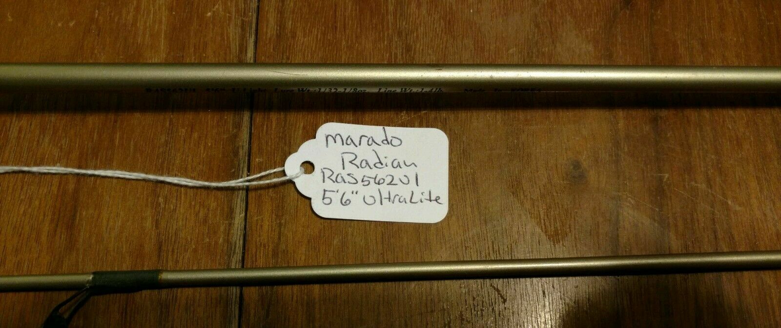 Marado Radian RAS562UL 5′ 6″ Ultra Light 1/32-1/8 oz 1-4 Lb Fly/Spin Fishing Rod
