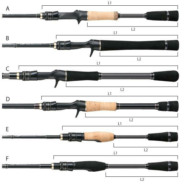 Tailwalk FULLRANGE C70M/G Baitcasting Rod for Bass