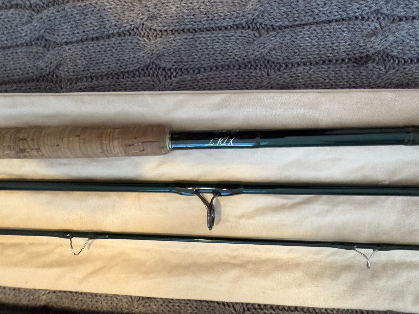 Winston XDLT 9ft 11wt Fly Rod 3pc Very Good Condition Serial 51653 Tube Sock