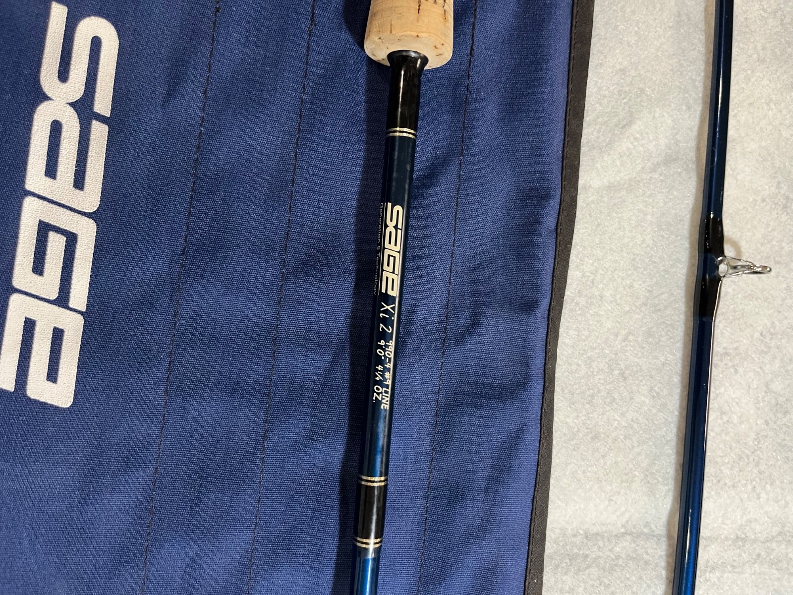 Sage Xi2 9 weight 9 foot 4 piece Fly Rod Used
