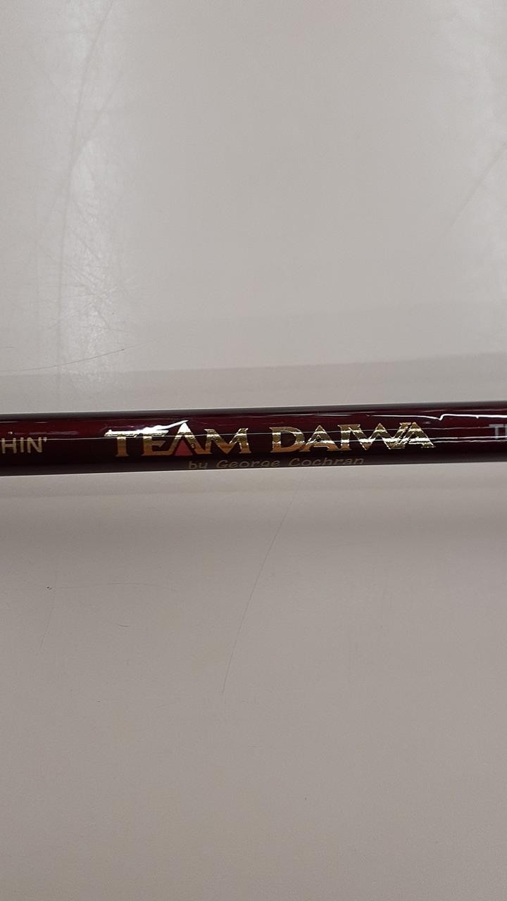 Daiwa Bass Rod TD-661-3RB 6’6″ (198cm) Slight Rust Top Guide Fishing Equipment