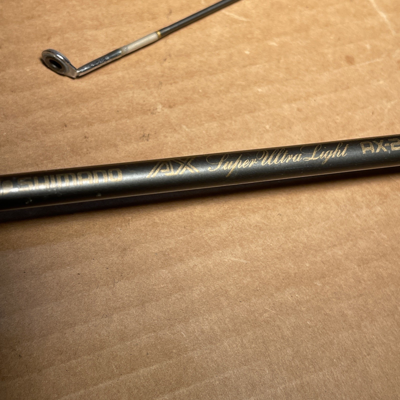 Vintage Shimano AX-2500 5’ Ultra Light Spin Rod 1-4lb 2-Piece graphite
