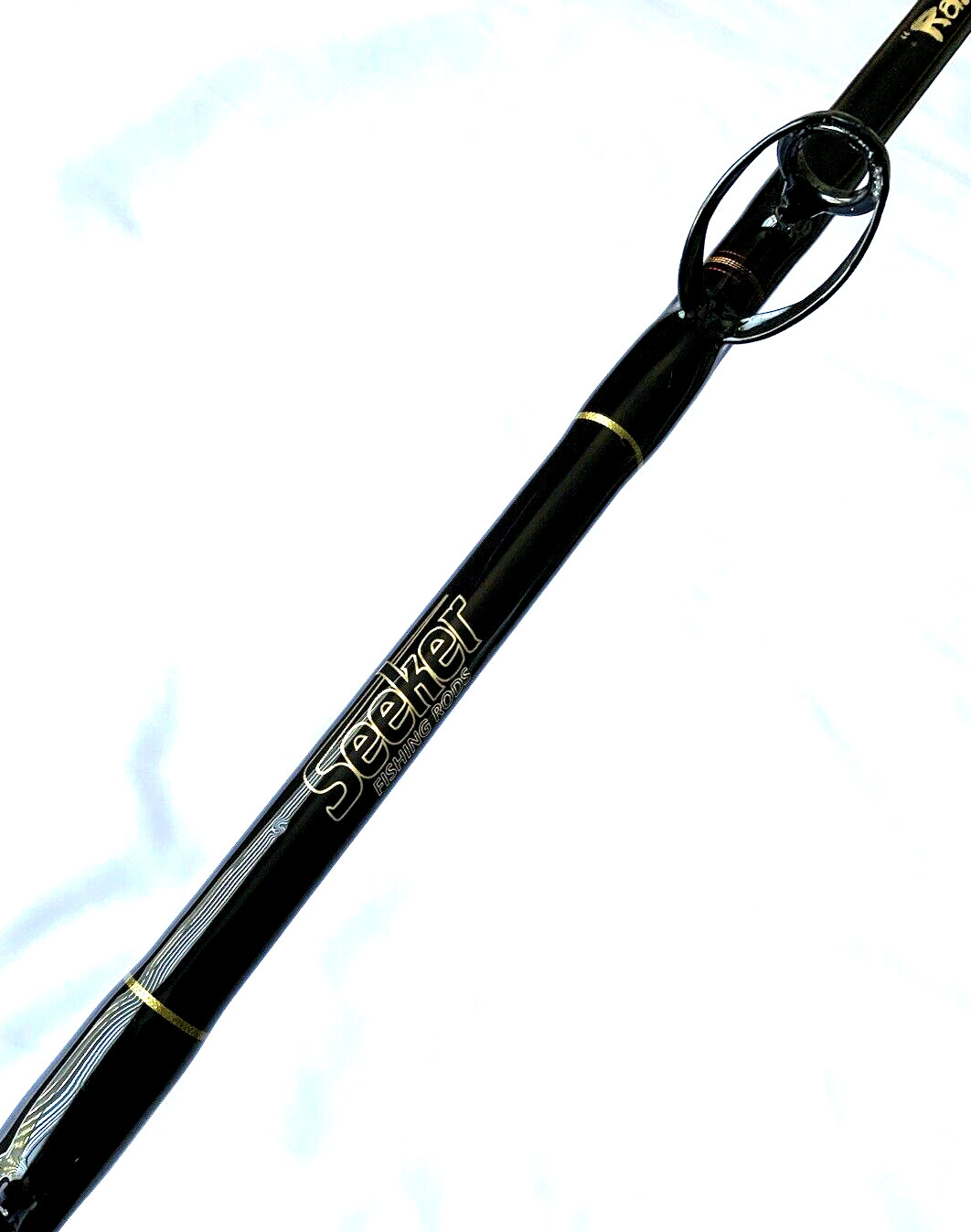 Seeker RR 60-6 1/2’C Rail Boss 50-80Lb trolling 6.5FtFishing Rod made in USA