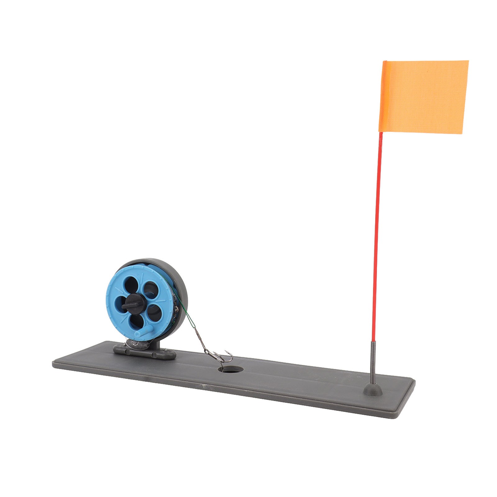 ¦2pcs Ice Fishing Flag Marker Rod Automatic Floating Stable Ice Fishing Rod Tip