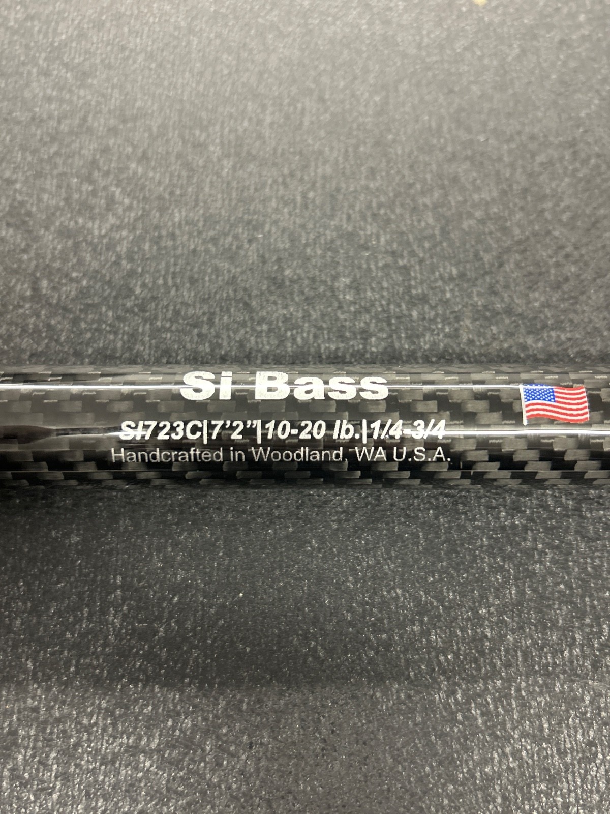 MINT Lamiglas Si Bass 723c 7’2″ 10-20lb fishing rod NICE