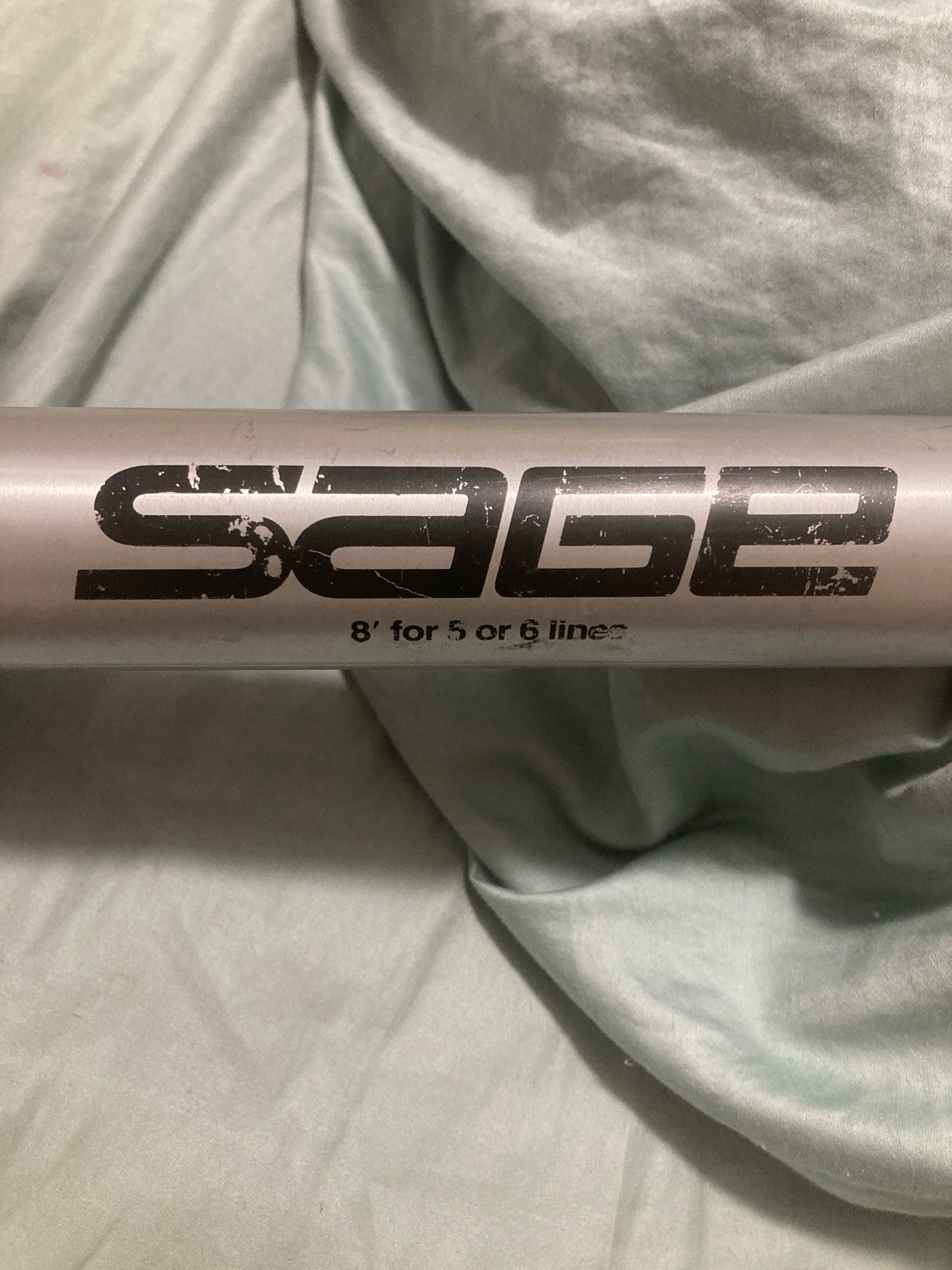 Sage 2-Piece Graphite Fly Rod #5-6 line 8’0″ fly fishing rod with case