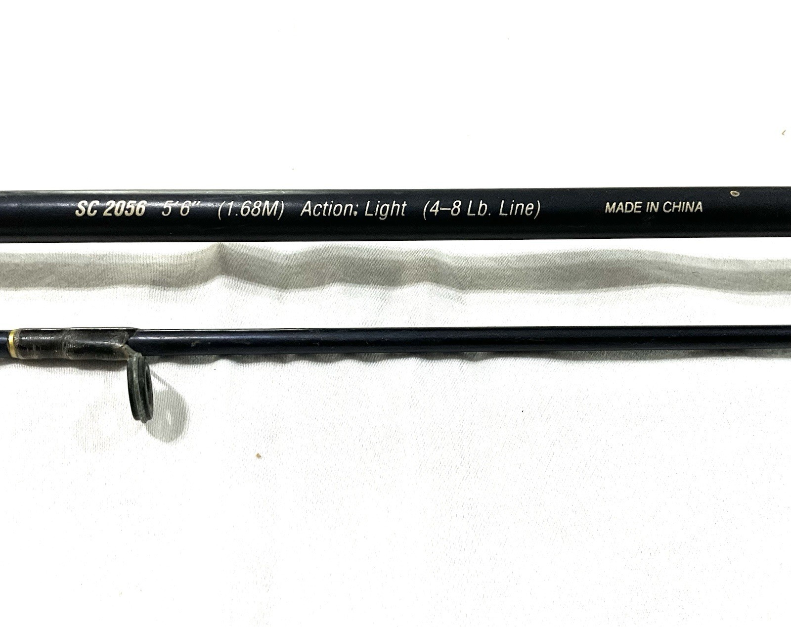 SHAKESPEARE PRO-AM SC 2056 5’6″ LIGHT ACTION 4-8 LB LINE 2 PIECE FISHING ROD
