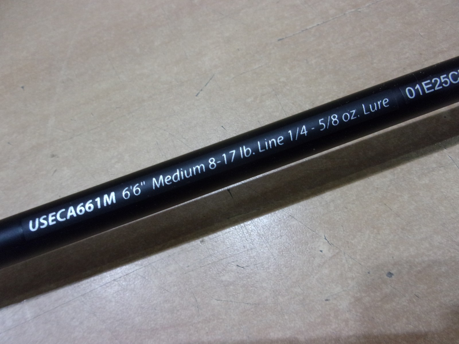 SHAKESPEARE UGLY STIK ELITE medium casting rod 6 foot 6 inch length