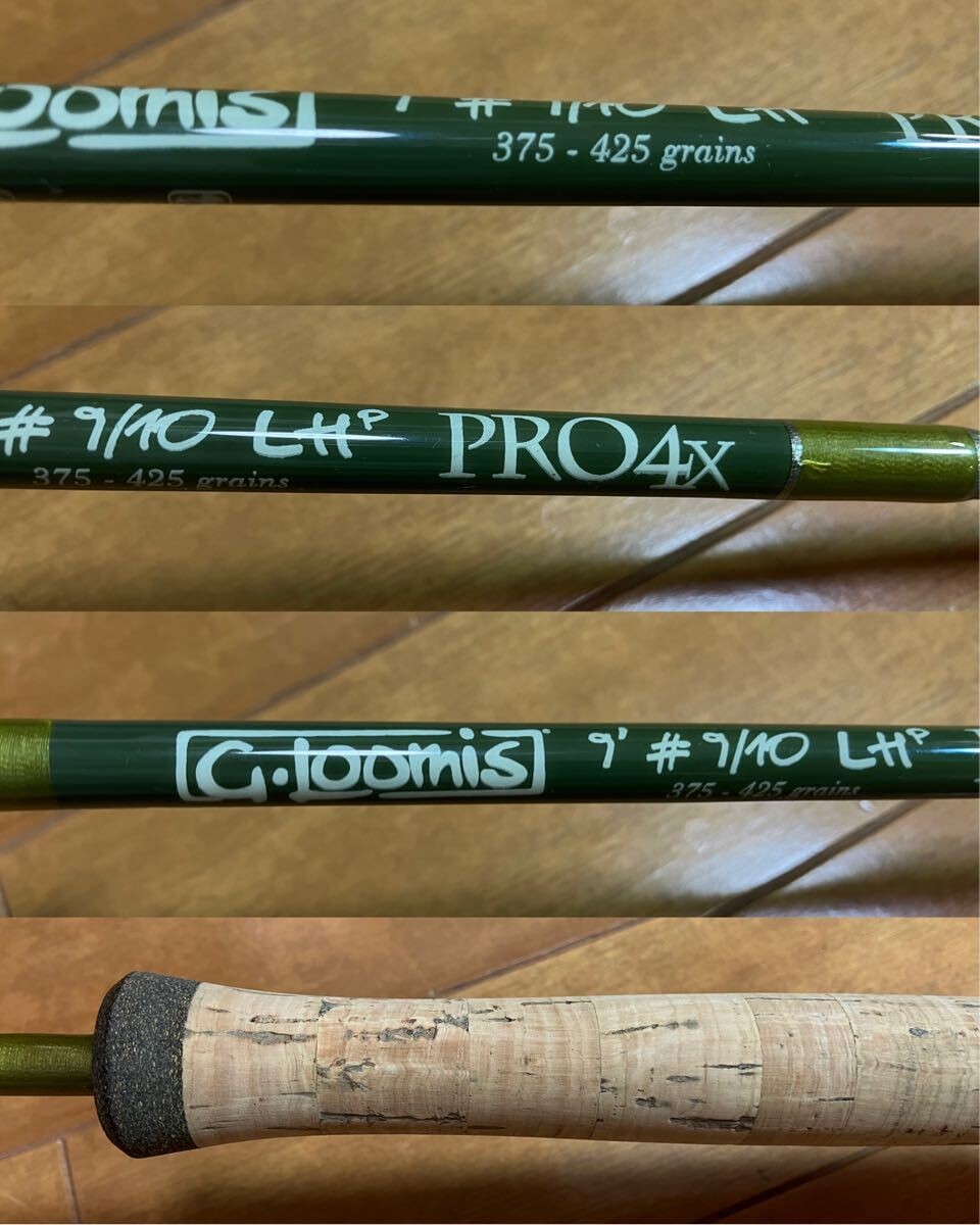 G.Loomis Pro 4X 9′ #9/10 LHP 4-piece, excellent condition G Loomis