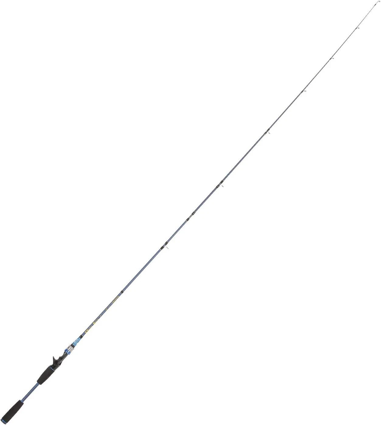 7 Feet Medium Heavy Graphite Baitcasting Fishing Rod 2 Piece Portable Design