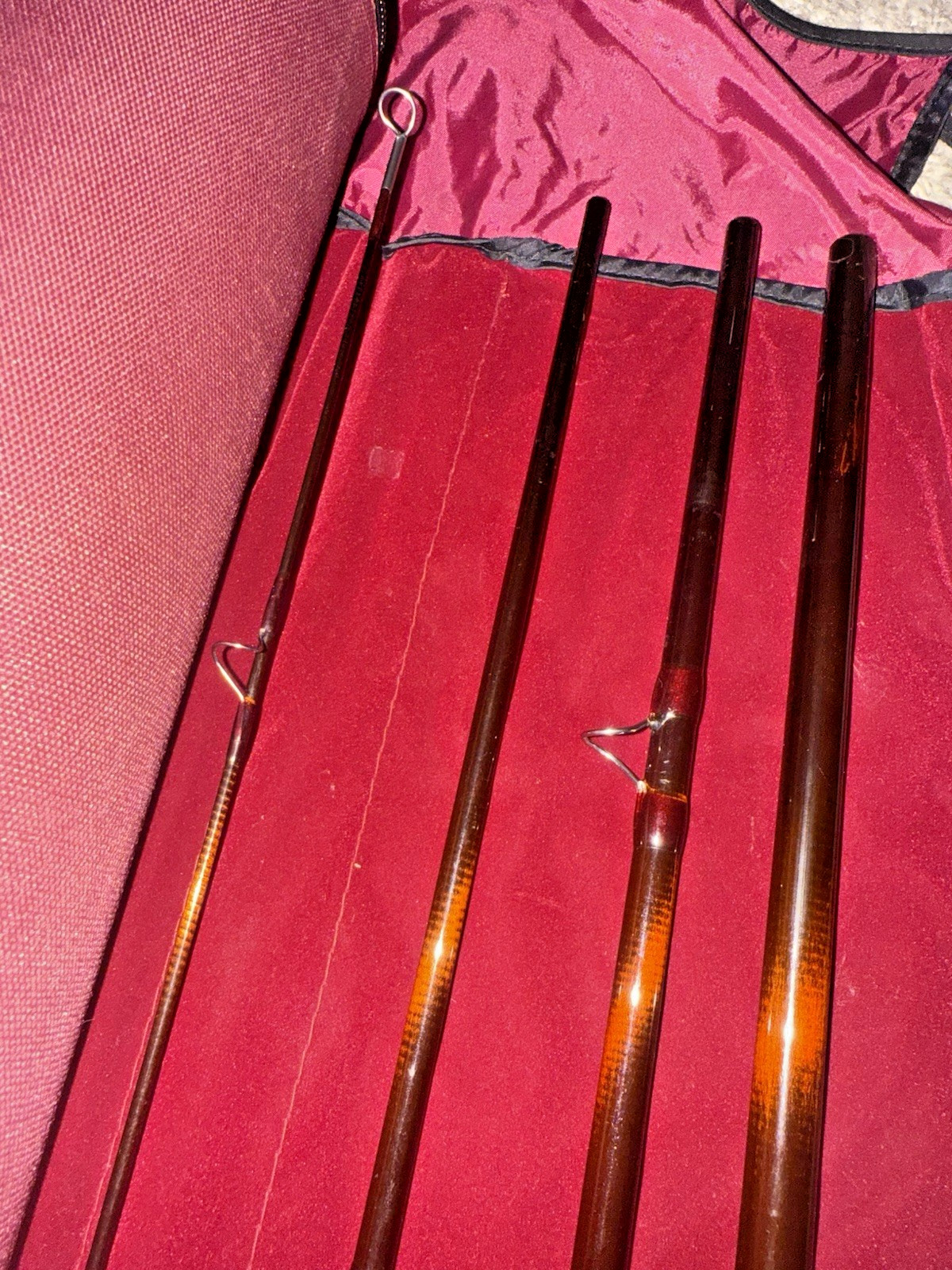Sharpes Gordon 15 Foot #10 Carbon 4 Piece DH Salmon Fly Rod with Bag & Tube