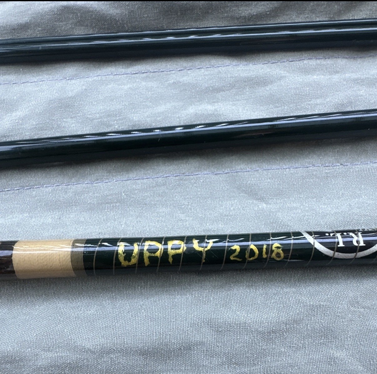 Custom R. L. Winston Boron IIIx 8’6” 4wt — Nickel Hardware — Hand Wrapped — Rare