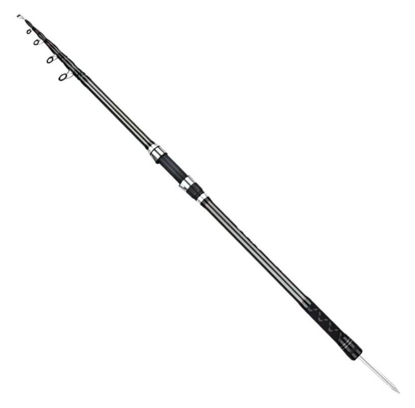 Telescopic Fishing Rod 9′ 10′ Carbon Fiber Rod Saltwater Long Cast Fishing Rod
