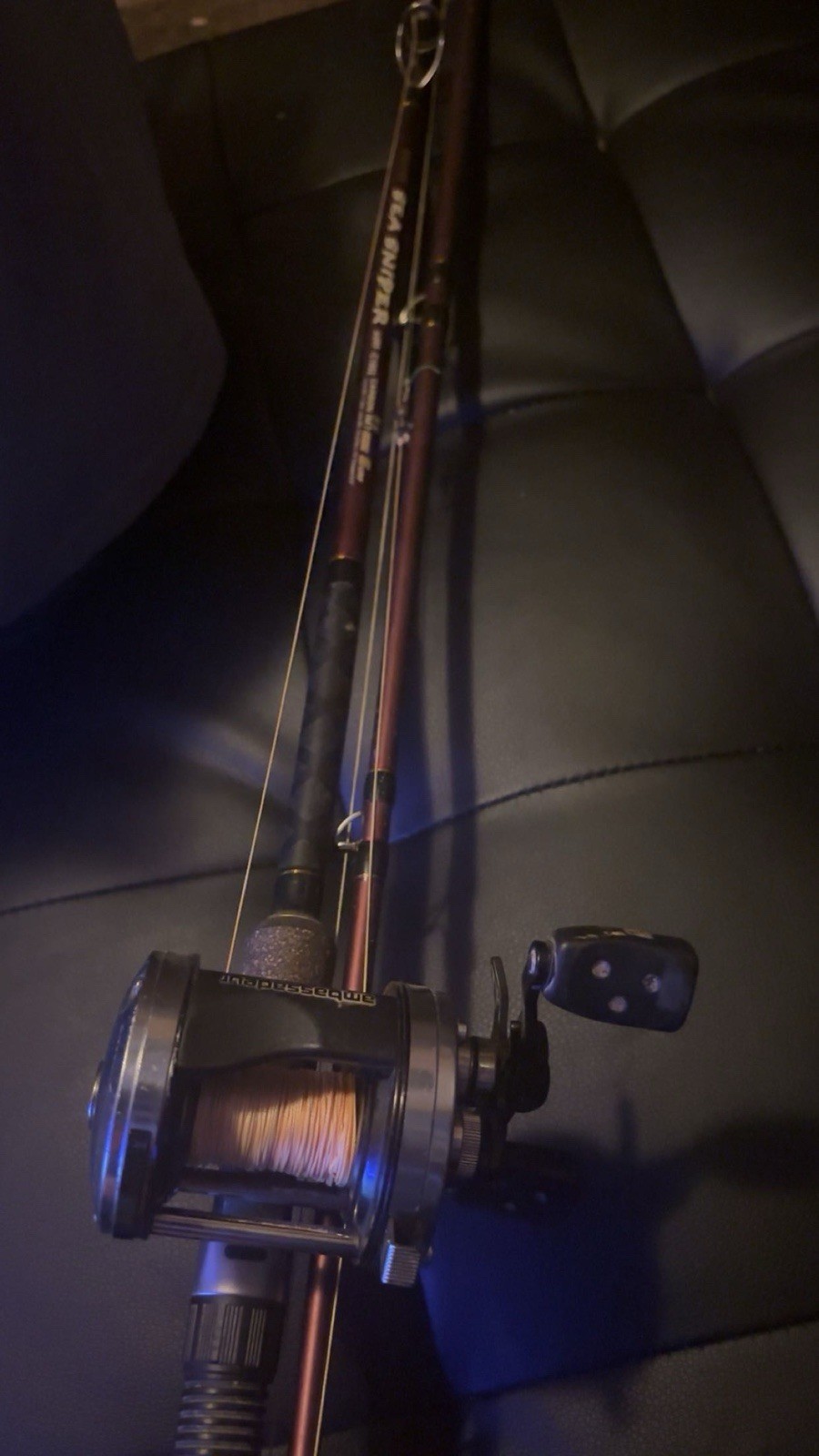 Berrypro Sea Sniper with A Abu Garcia Reel C3 6500 Bait Casting Rod