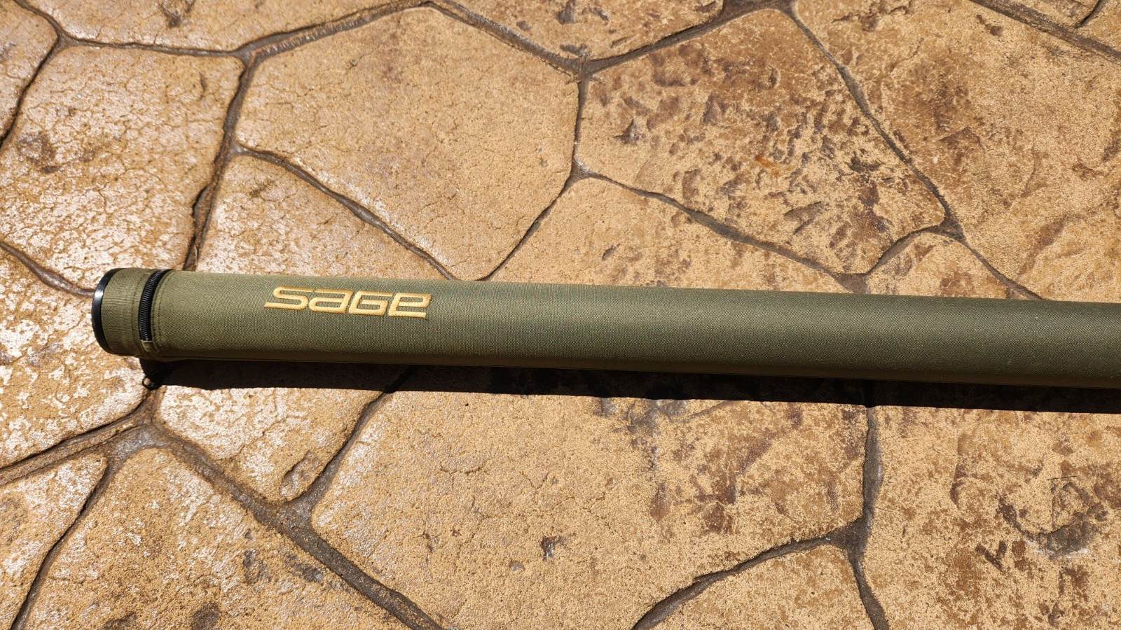 Sage Launch 590-4 5wt 3 1/2 oz Fly Fishing Rod/Reel/Line Kit w/case 4 piece pole