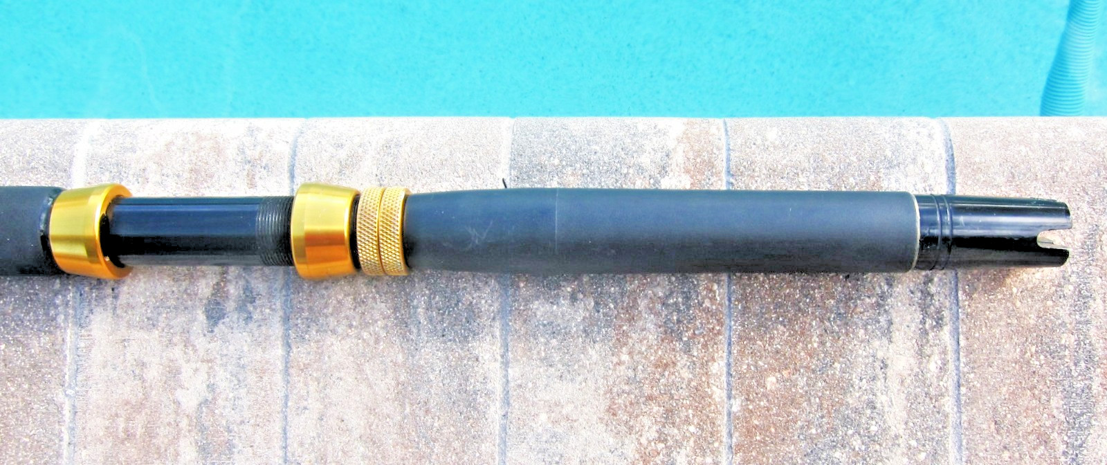 Custom Big-Game Stand-Up Rod with AFTCO Rolle Guides: 5’8″; 40-100lb- GOOD CD! a