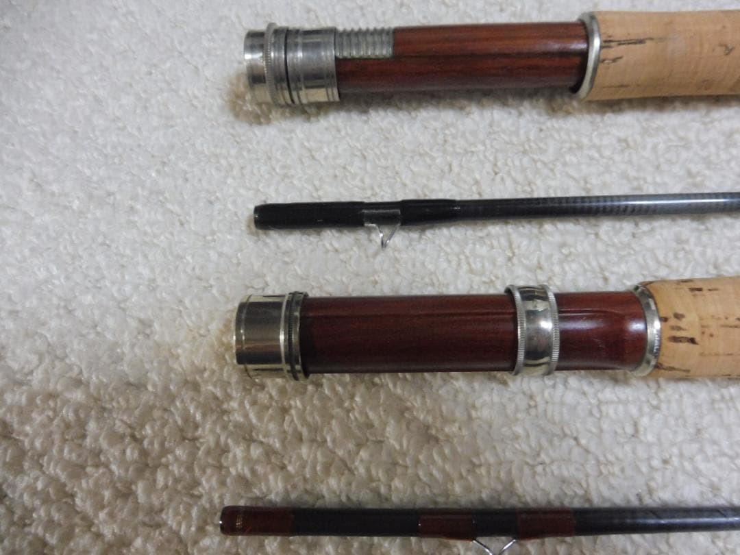 Great value 2 fly rods 8ft. #3/4 and 8ft6in.5
