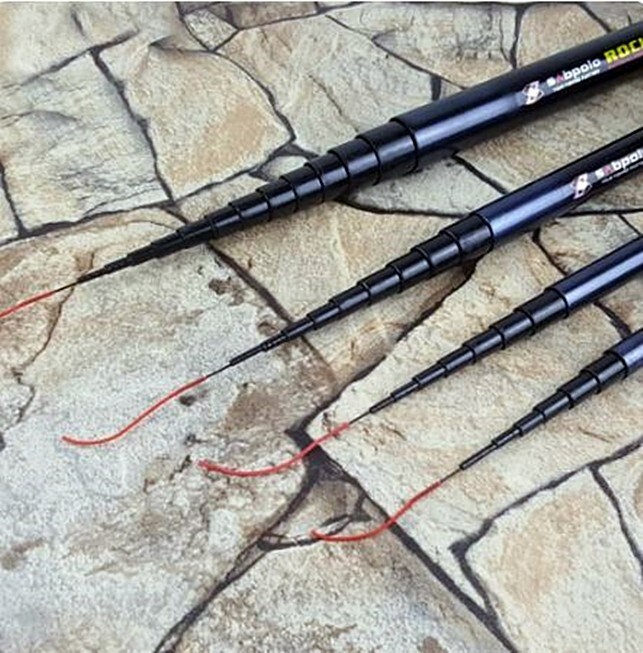 Ultralight Telescopic Fishing Rod Carbon Fiber – 3.6m / 11.8 feet