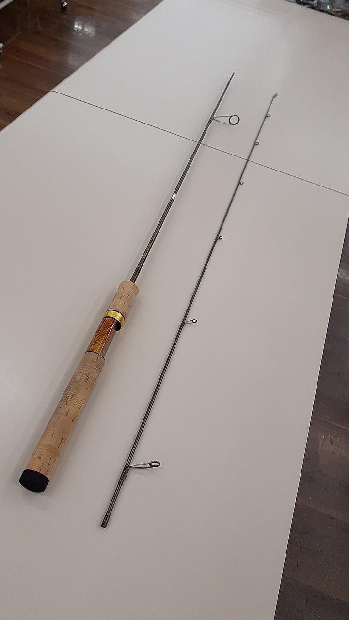RodioCraft 999.9 Bronze Wolf Trout Fishing Rod 6.2ft/188cm, Excellent