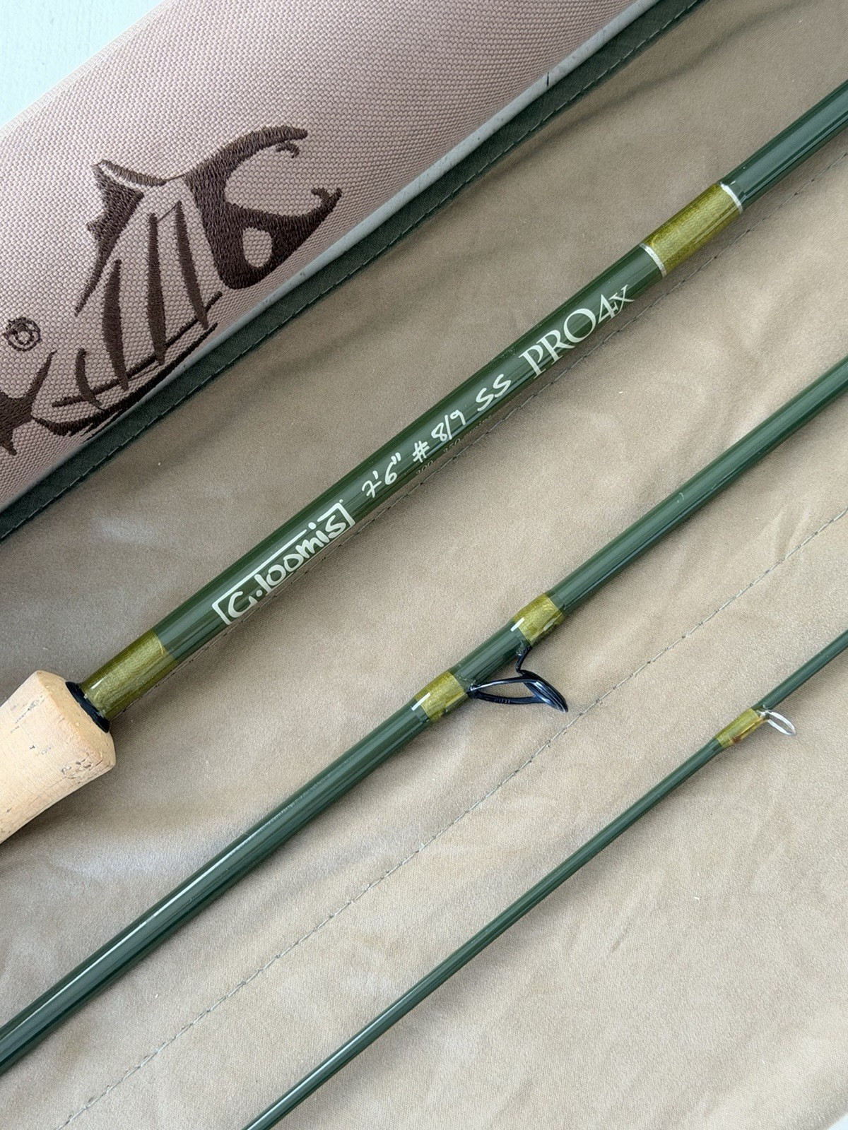 **BEAUTIFUL**~RARE~G LOOMIS SS SHORT STICK 8/9wt. 7’6”in fly rod🔥~LEGENDARY~🔥