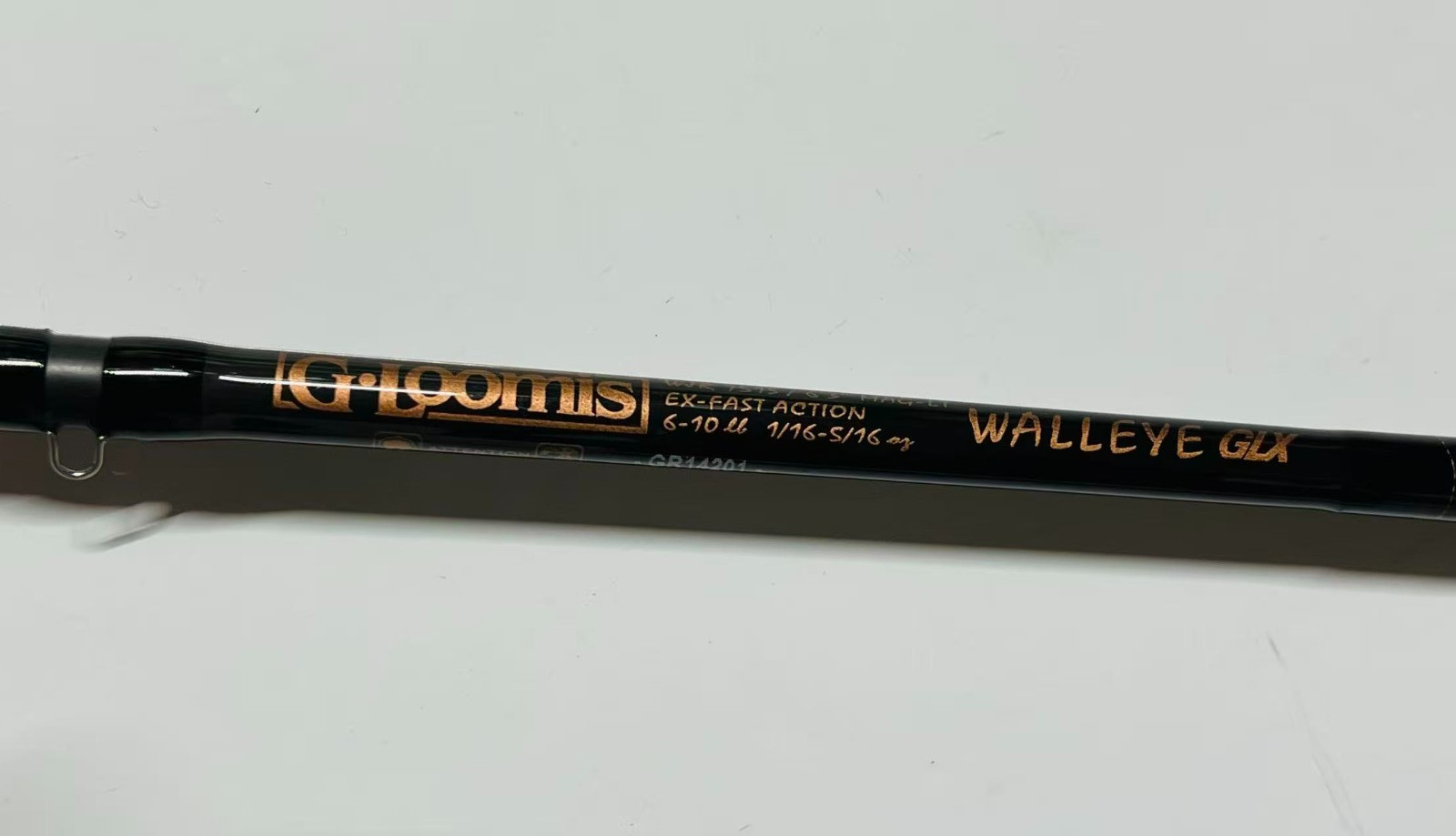 G Loomis GLX Walleye WJR 751S 6′ 3″ Mag-Light Spinning Rod-Excellent Condition
