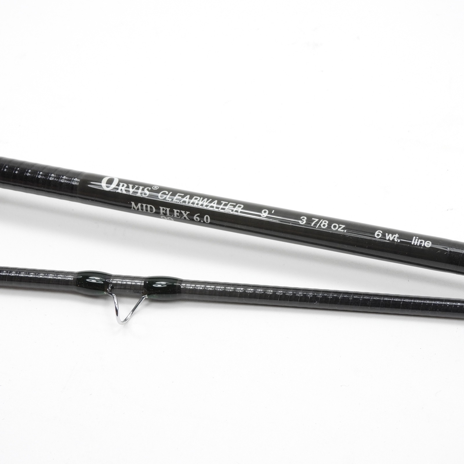 Orvis Clearwater Mid-Flex 906 Fly Fishing Rod. 9’. 6wt. W/ Tube & Sock.