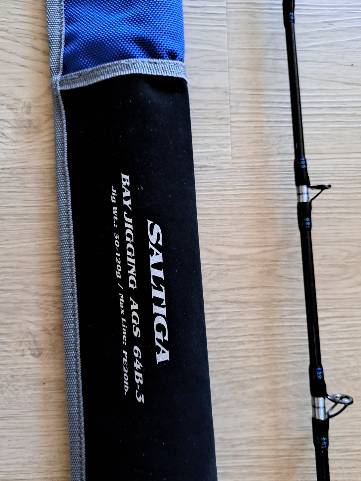 Daiwa Saltiga BAY Jigging AGS – 64 B3 Baitcasting Rod – 1 Piece- NEW