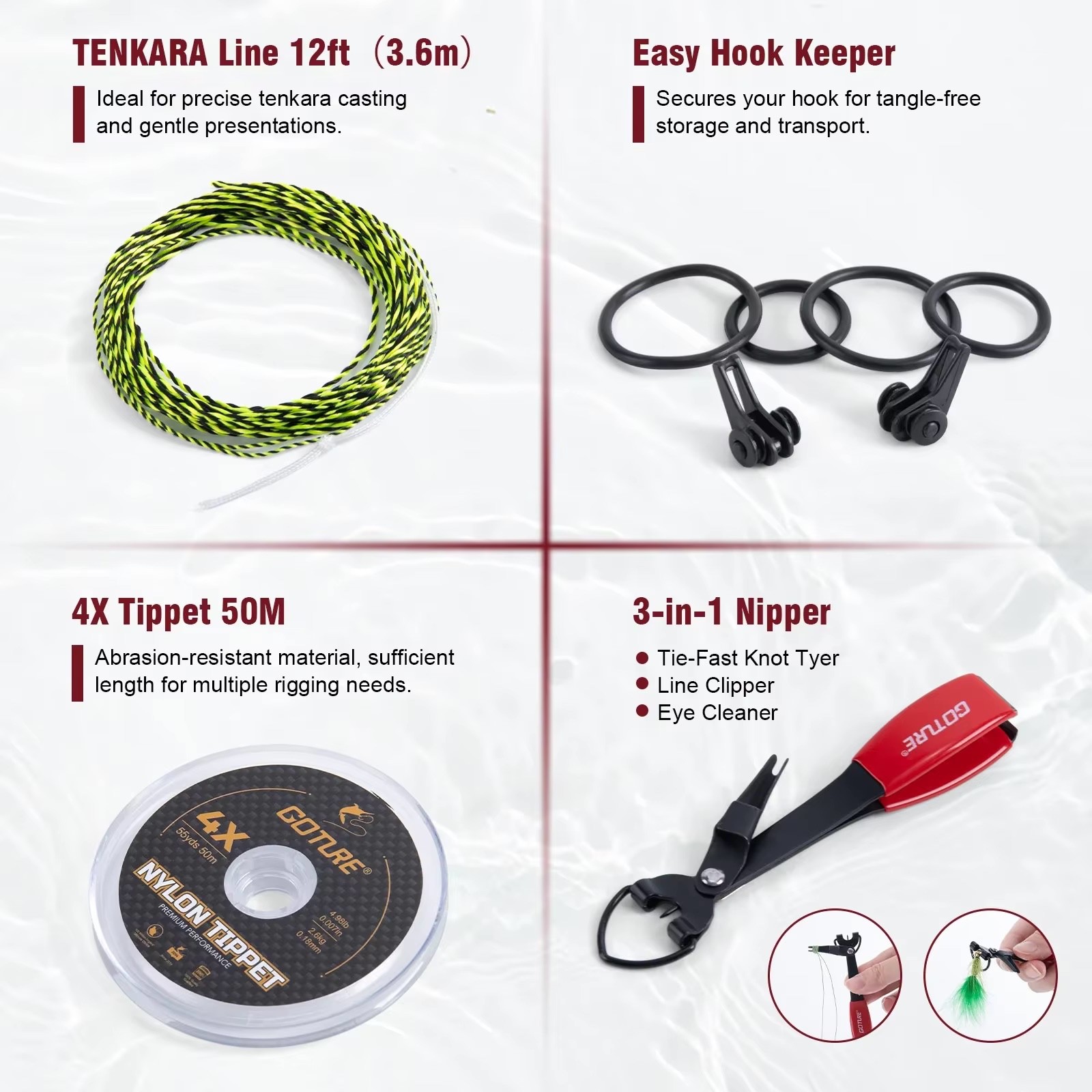 Full Fly Dapping Tenkara Fishing Rod Kit Outfit Freshwater River Lake Pond
