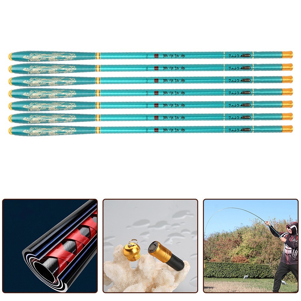Reliable 1 53 6m Carbon Fiber Telescopic Fishing Rod for Adventurous Fishing